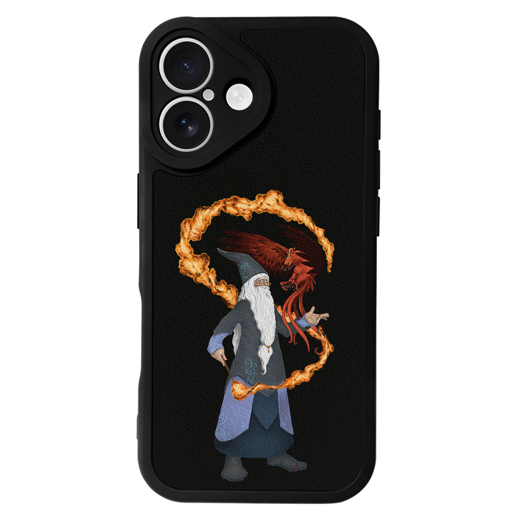 （画像用） Harry Potter ハリー・ポッターシリーズ 【iPhone 16シリーズ対応】シリコンスマホケース（レザー調） 材質：シリコン